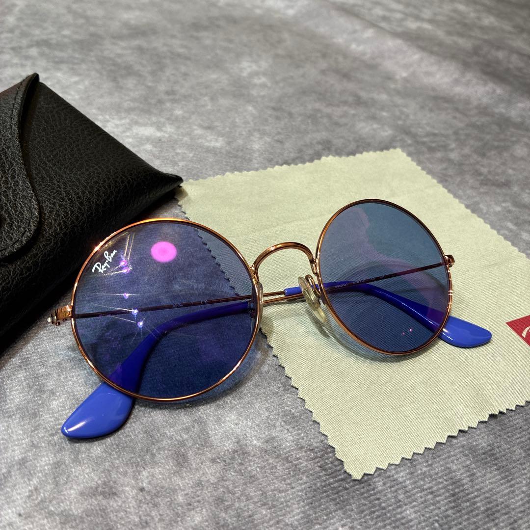 Ray-BanのラウンドメタルサングラスJA-JOモデル