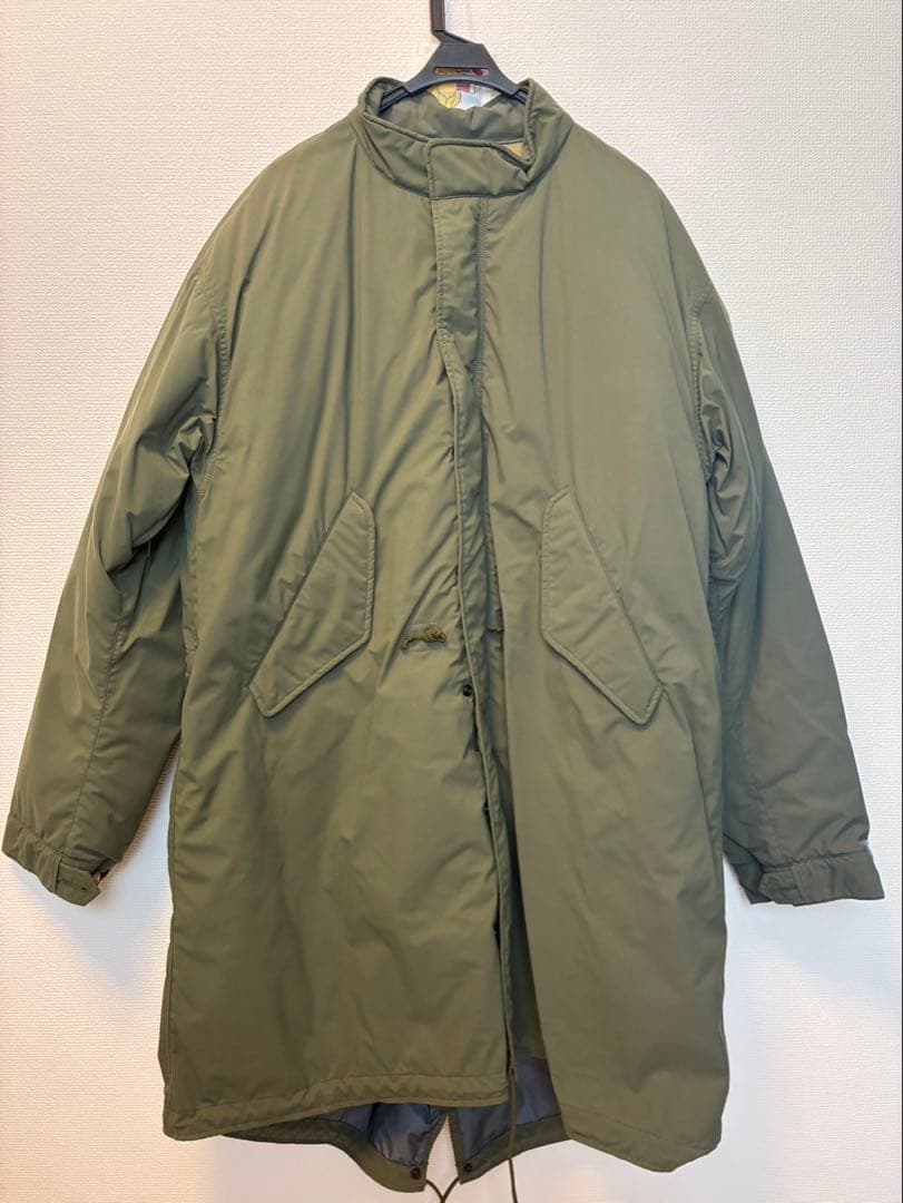 BEAMS PLUS 小松マテーレ M-65 ダウンモッズコート サイズ:L
