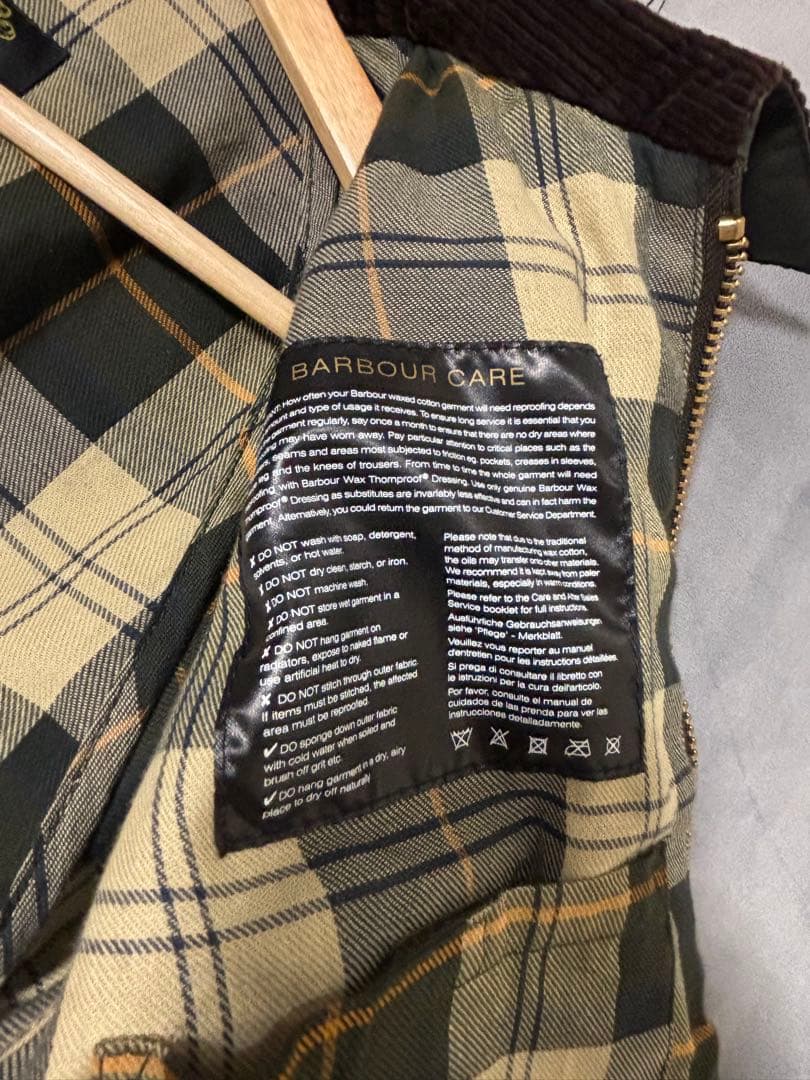 barbour スペイジャケット　M