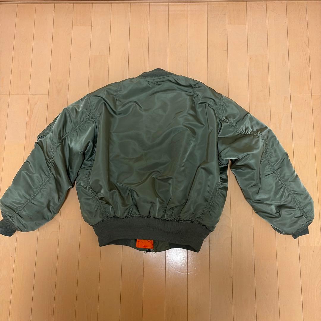 ※リンゴ 80s MA-1 民間品 made in USA