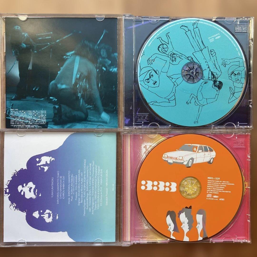 ゆらゆら帝国 まとめ売り 6枚CDセット 空洞です ミーのカー 3×3×3