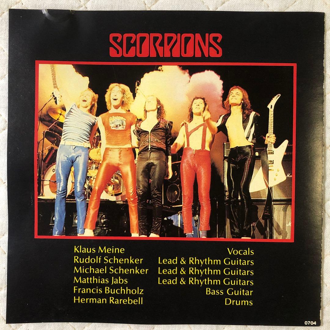 初期USA盤！Scorpions / スコーピオンズ / ラヴドライヴ