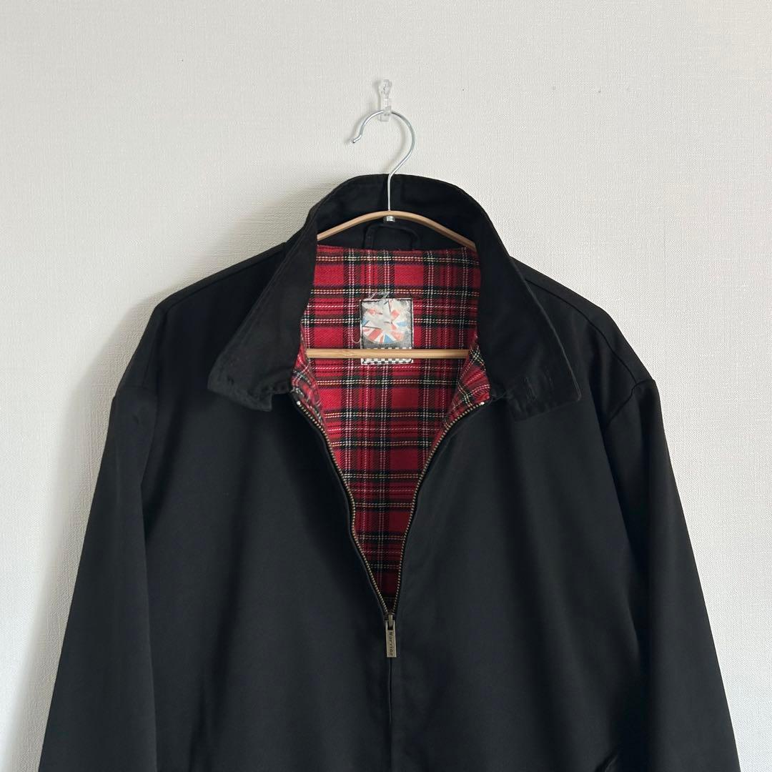 90s Warrior ハリントンジャケット G9 ブラック XL 短丈