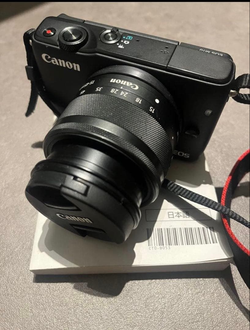 【美品】CANON キャノン EOSM10 ブラック カメラ
