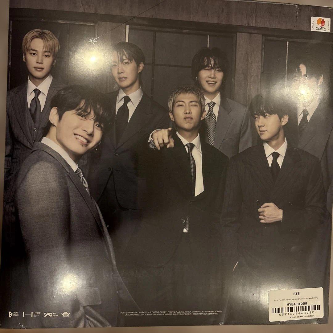 BTS ARIRANG LP JIMIN & Vセット