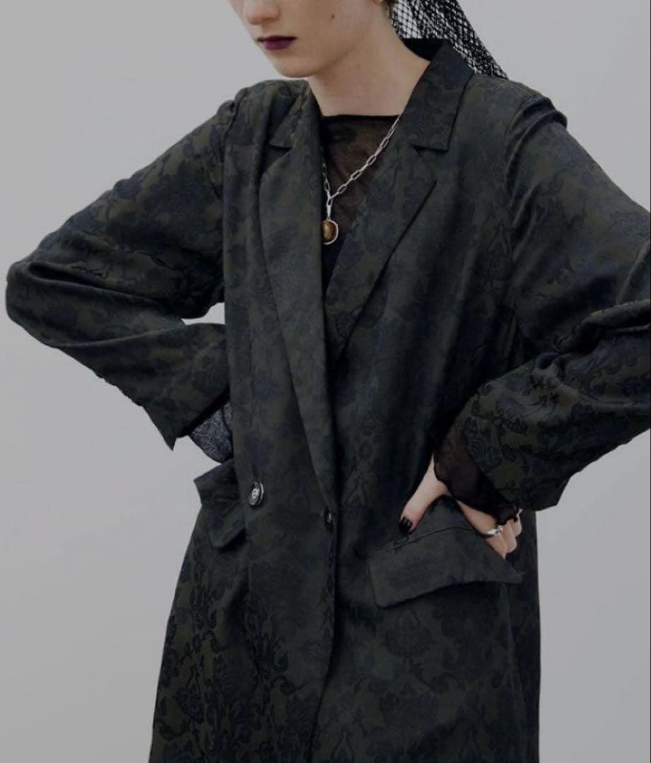 ジャケット・アウター AMERI MEDI ALICIA JACQUARD JACKET&SKIRT