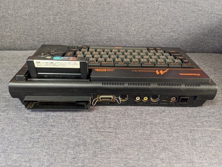 【起動確認済】MSX2 Panasonic A1 レトロゲーム ジャンク品