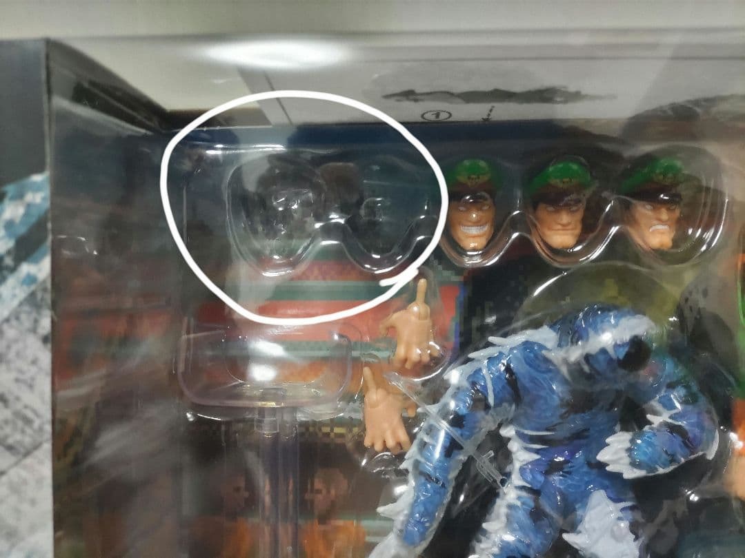 ジェイダトイズ ストリートファイター ベガ 限定（赤カラー用頭部無し）