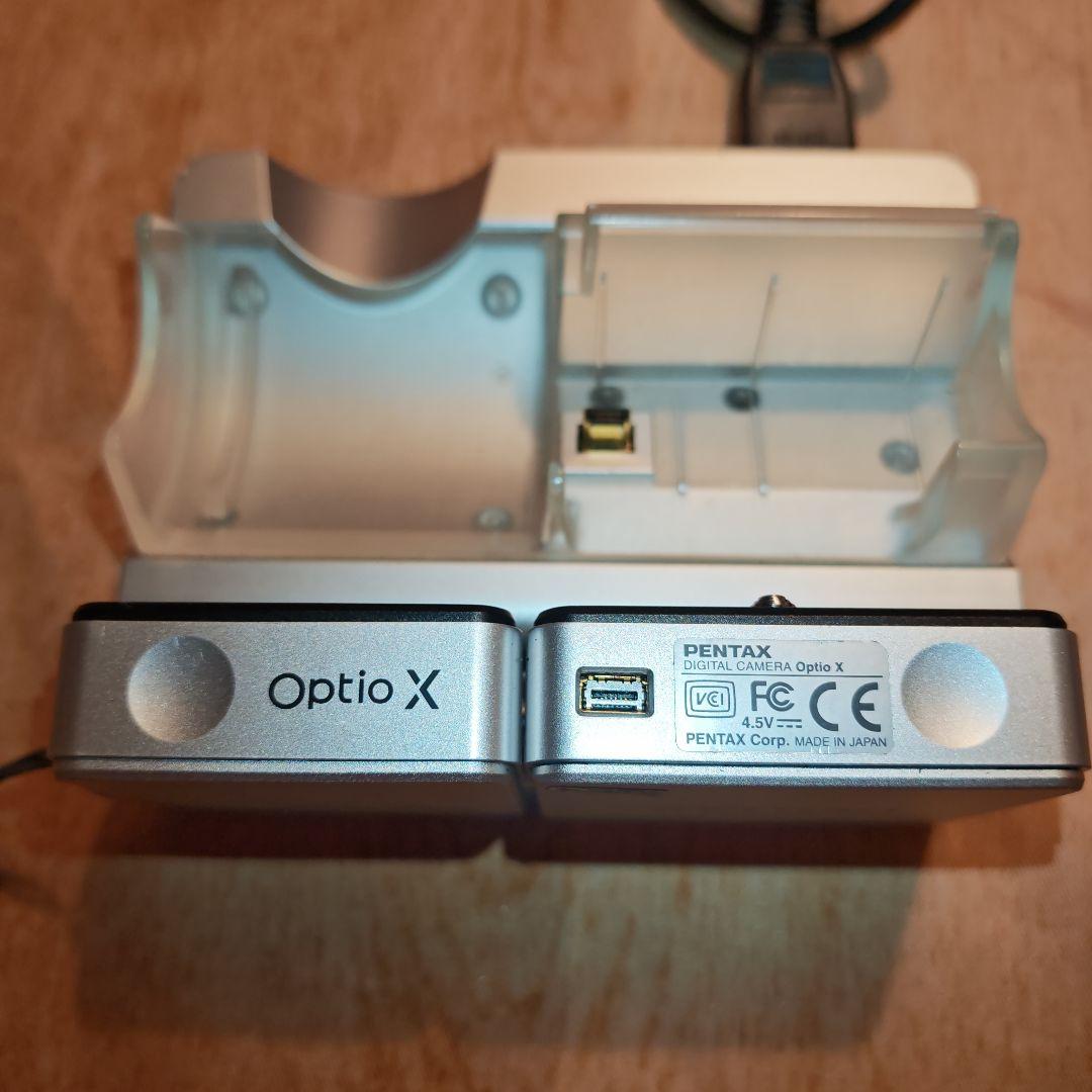 d*9様 PENTAX Optio X 本体 充電器付