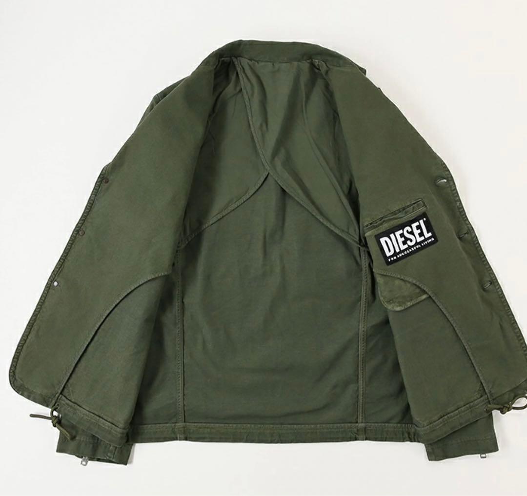 DIESEL(ディーゼル)ストレッチ スウェットデニム ジーンズ ジャケット　S