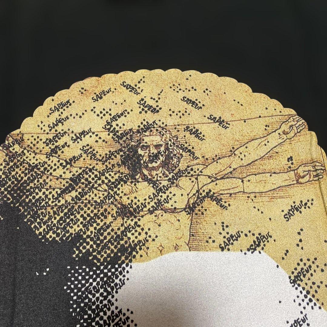 新品　SAPEur ダ・ヴィンチ　ロッドマン　Tシャツ ブラック　L