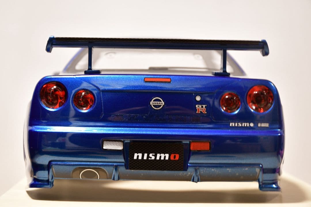 タミヤ r34 塗装済みボディ
