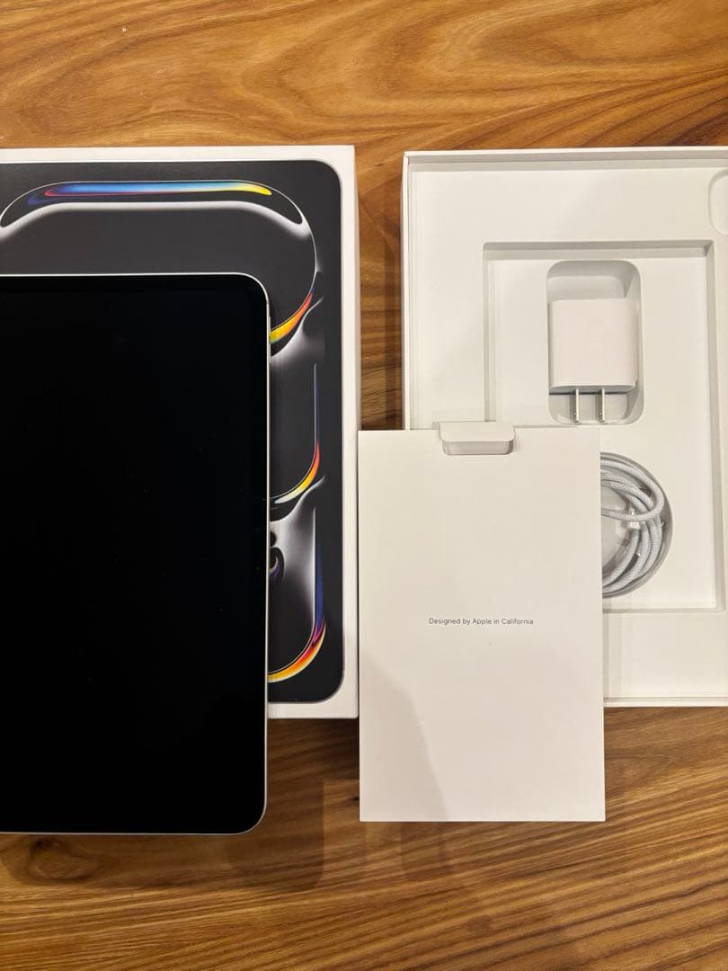バッテリー100% M4 iPad Pro 11インチ256GBアップルケアー