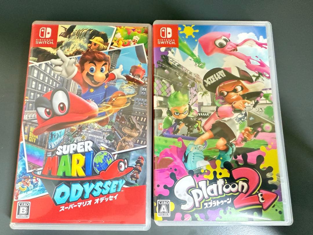 Nintendo Switchスプラトゥーン2セット　マリオオデッセイ付