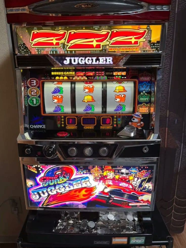 ファンキージャグラー2 実機不要機 (付き)