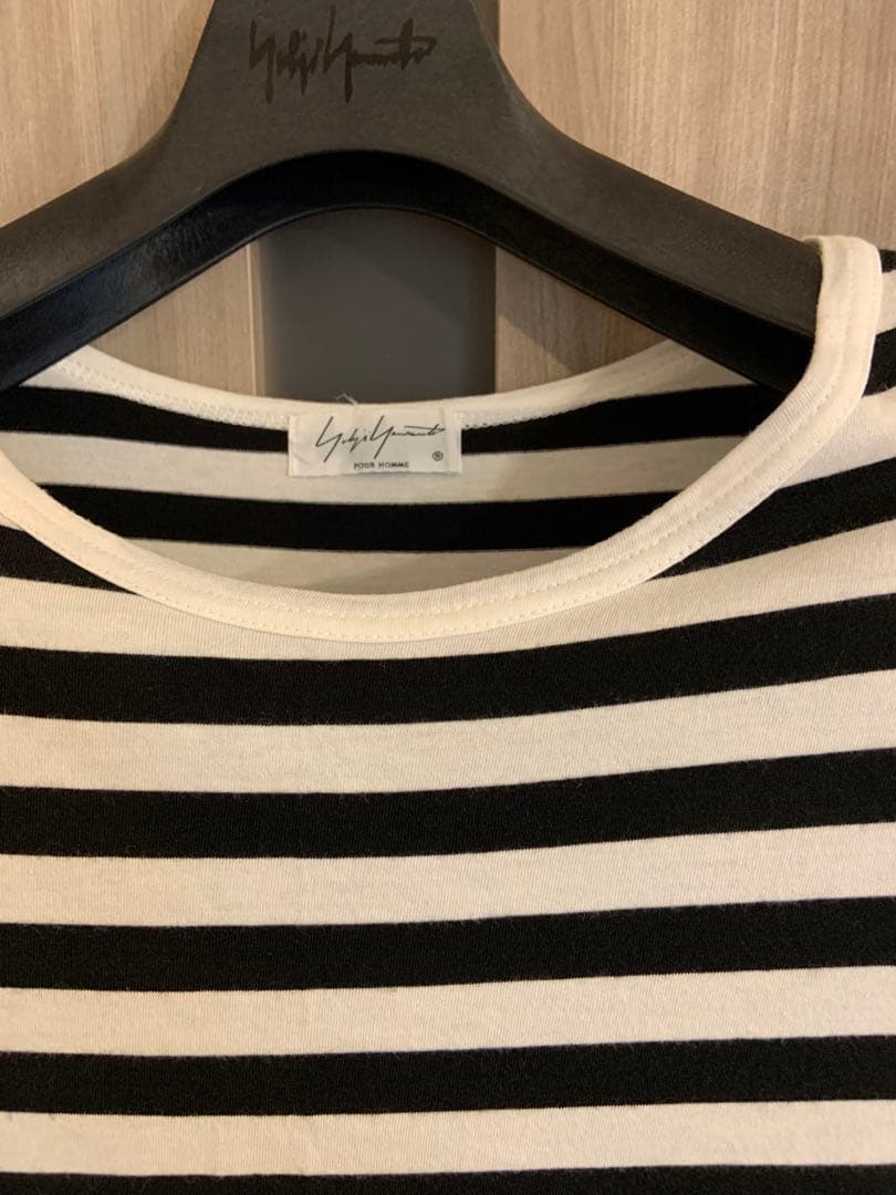 yohji yamamoto pour homme スタッフT カットソー