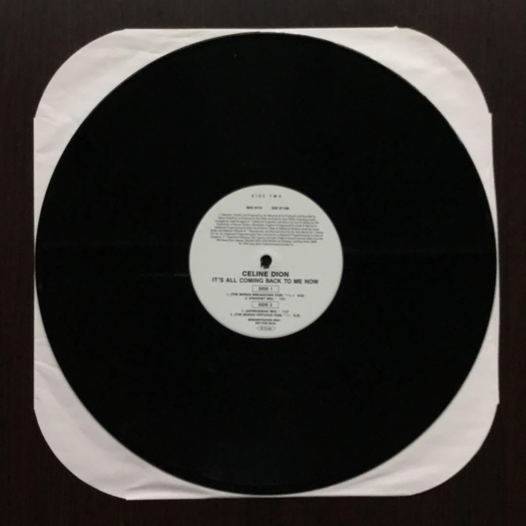洋楽レコード　CELINE DION IT’S ALL~ WRRC
