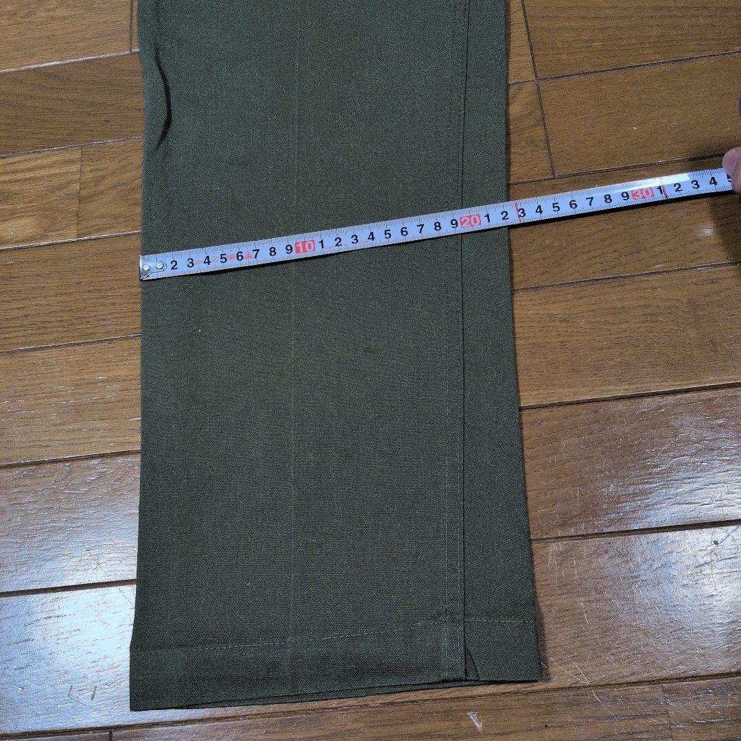 80年代　USARMY OG107 ベーカーパンツ ウエスト74センチ　綿ポリ混