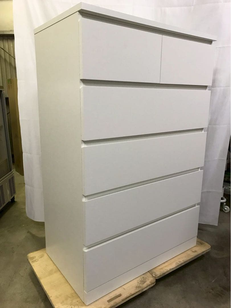 IKEA マルム MALM チェスト 5段 幅80 奥行48 高さ123