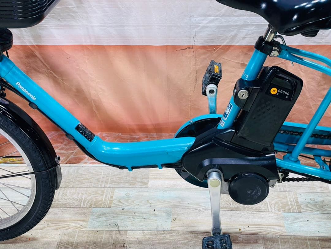 人気モデル！ギュット⭐️12AHパナソニック子供乗せ電動アシスト自転車Y3589