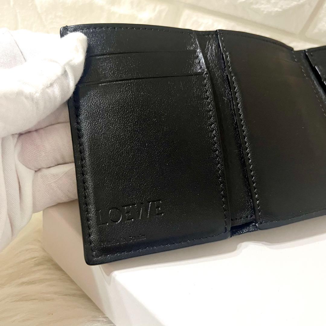 【血圧低め様】LOEWE ロエベ トライフォールド 三つ折り財布 箱付き
