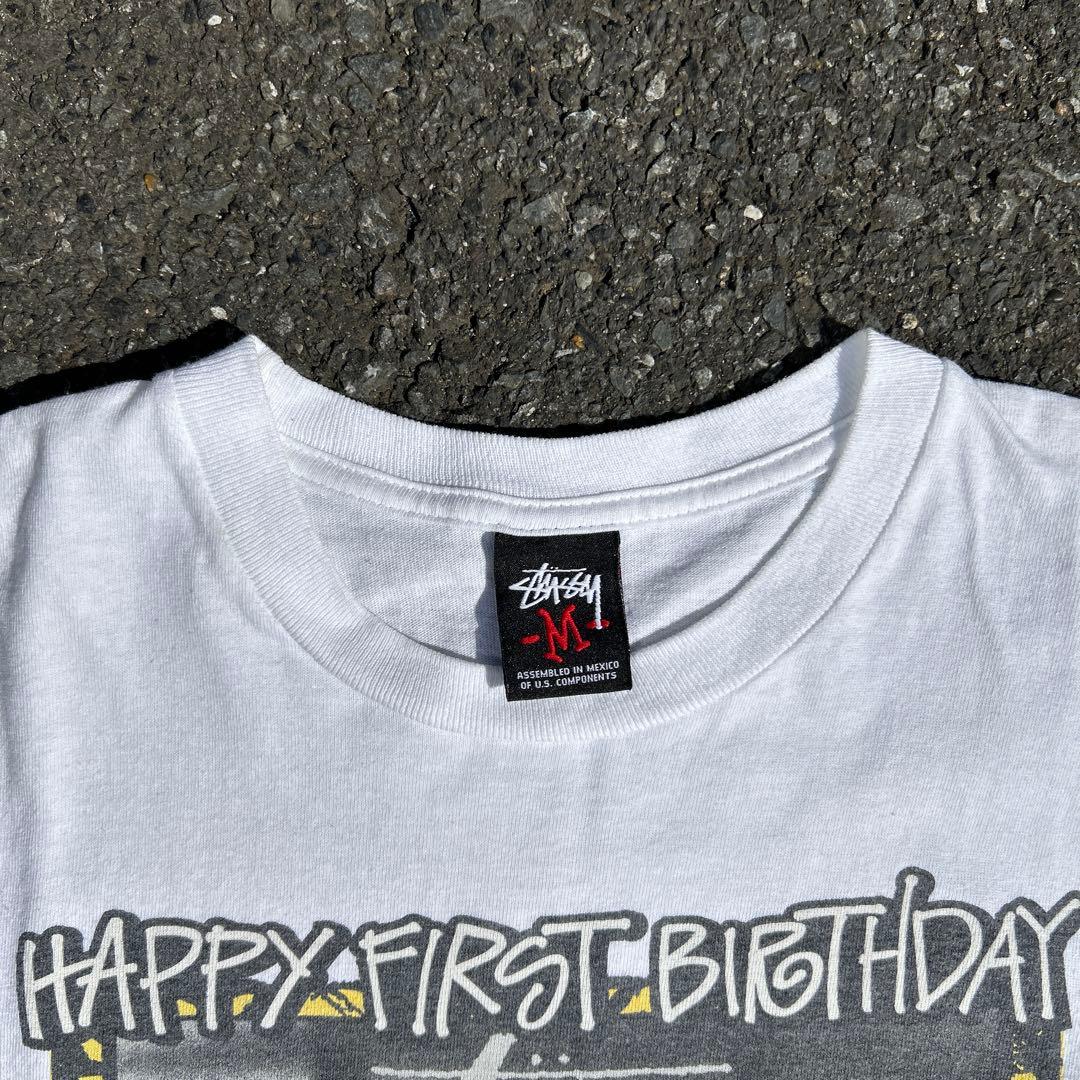 00s Stüssy ホノルル限定 ブルドッグ Tシャツ