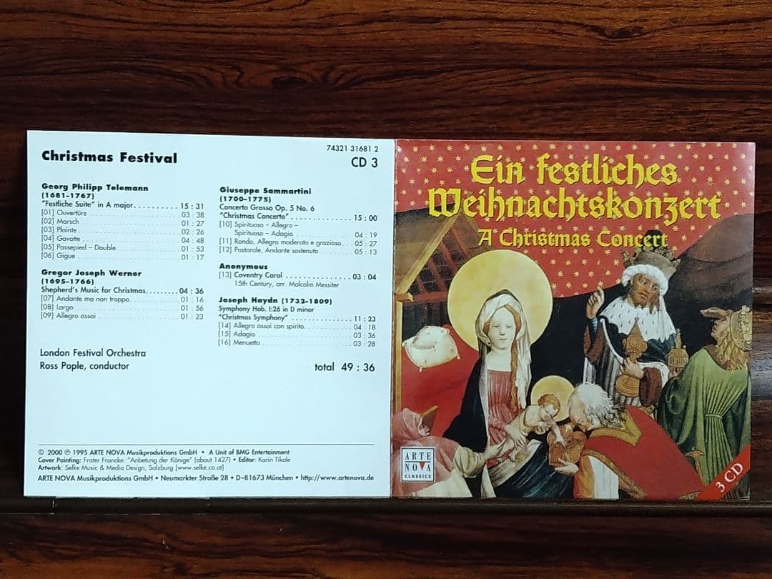 クラシック Ein festliches Weihnachtskonzert 3CD