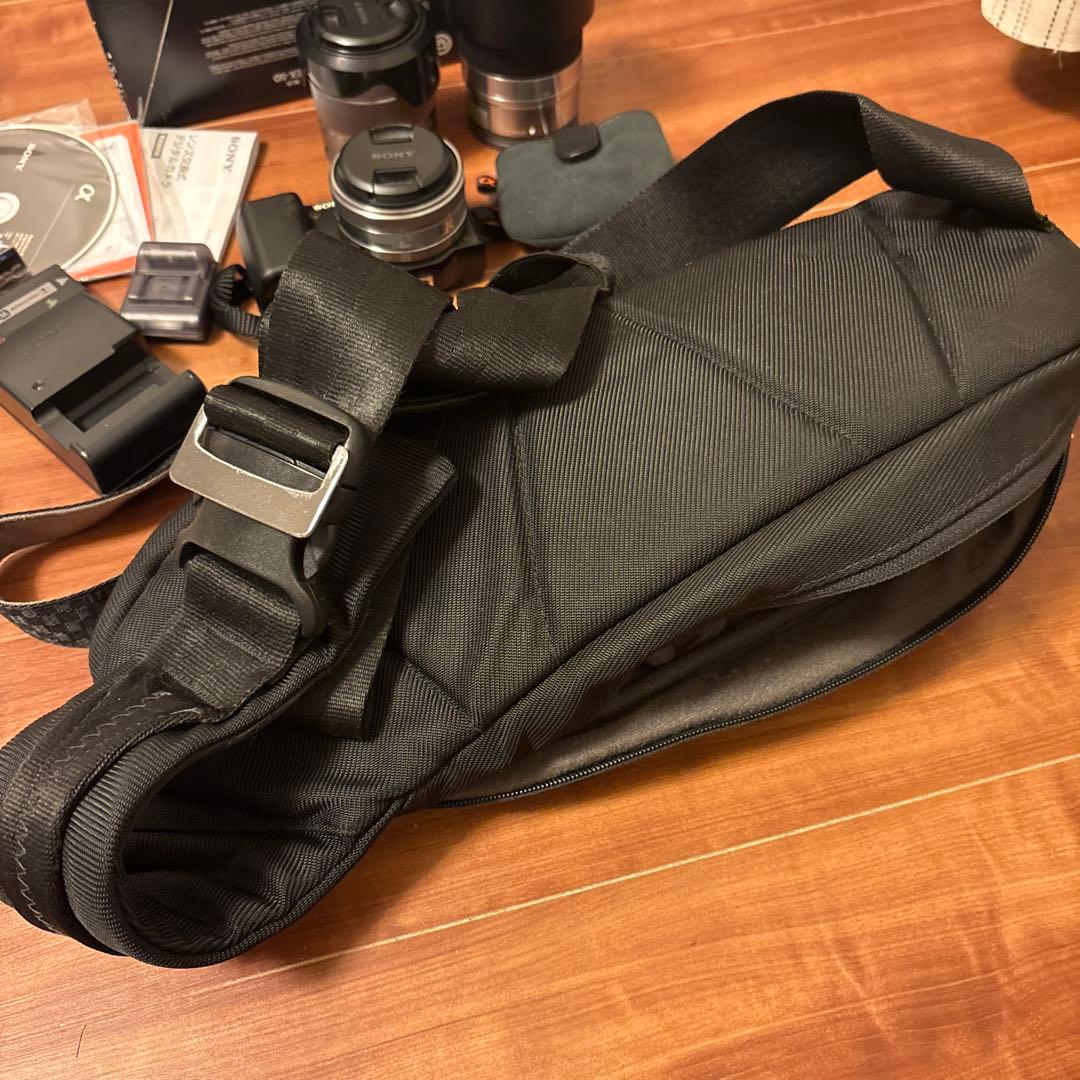 SONY NEX-5D ミラーレス一眼 超お得セット パンケーキ、ズーム、望遠