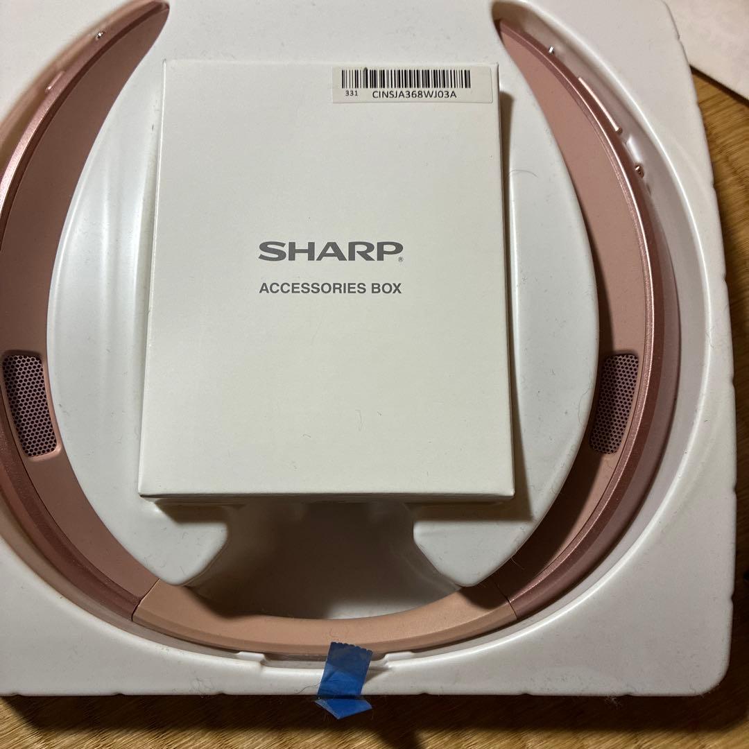 SHARP AN-SS2 ピンク サウンドパートナー　ネックスピーカー　未使用