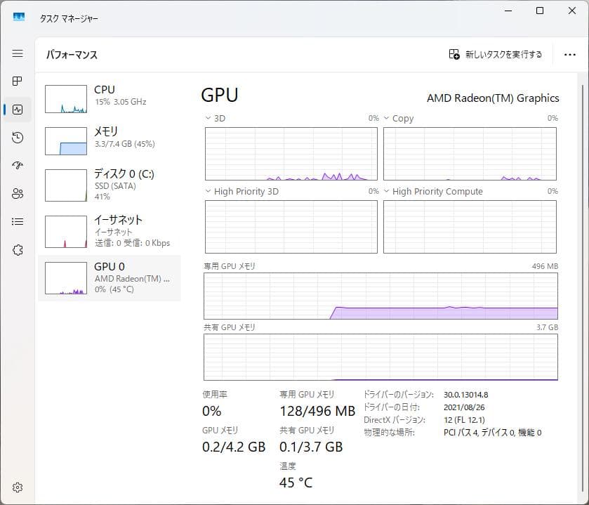 ASUS ミニPC PN50 AMD