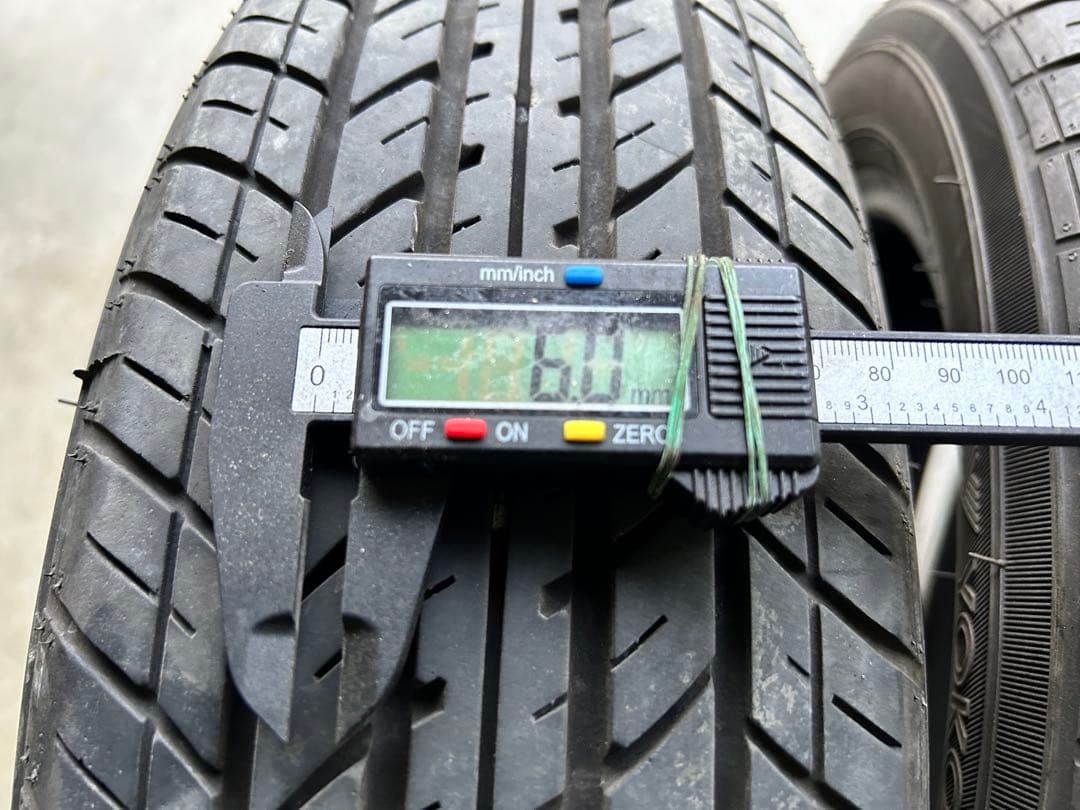 【走行少！バリ山】軽自動車用ヨコハマ155/65r14 ４本セット