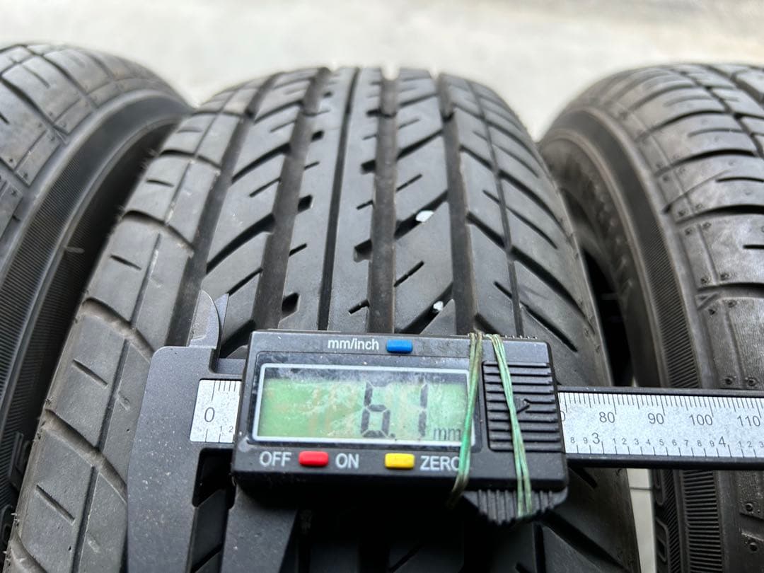【走行少！バリ山】軽自動車用ヨコハマ155/65r14 ４本セット