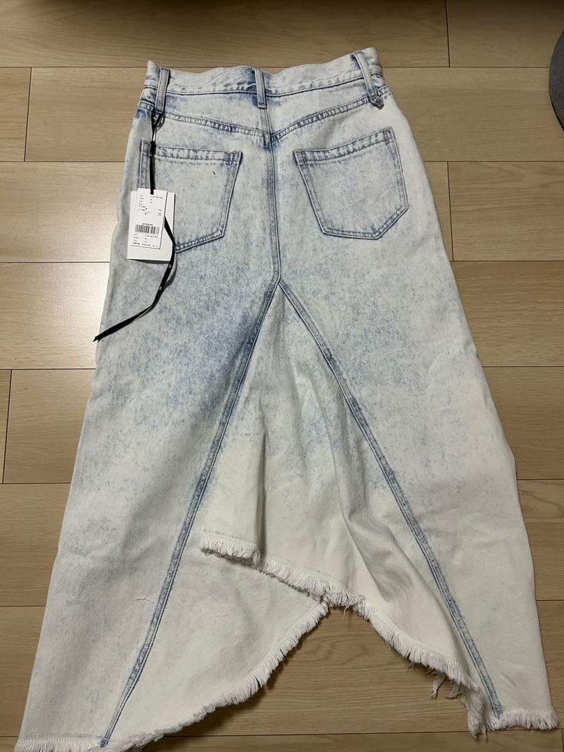 スカート REMAKE LIKE DENIM LACE LAYERED SKIRT 25
