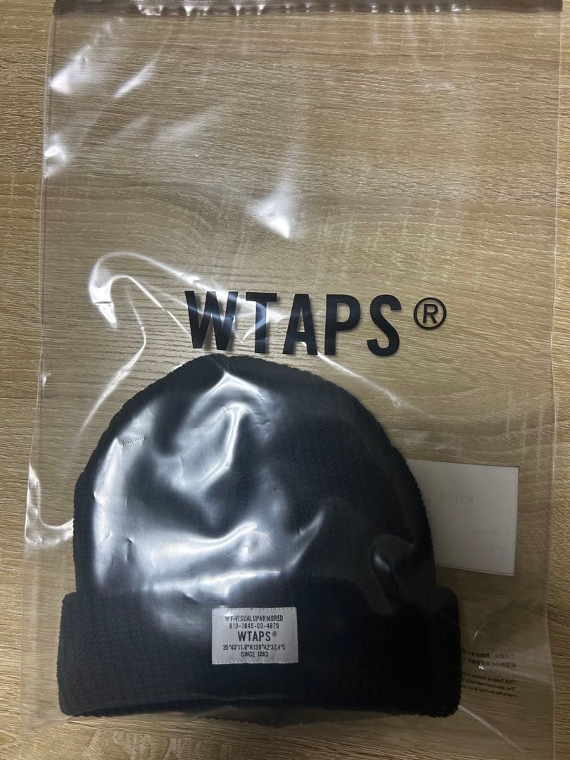 帽子 WTAPS SGT / BEANIE / ACRYLIC BLACK 25AW