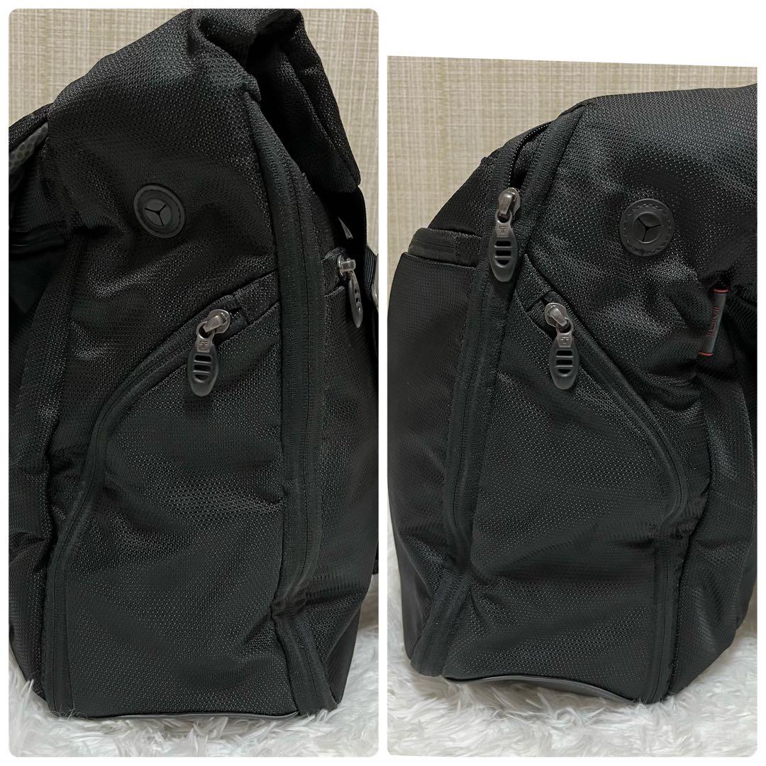 【美品】TUMI メッセンジャーバッグ A4サイズ収納可能　ブラック5570D