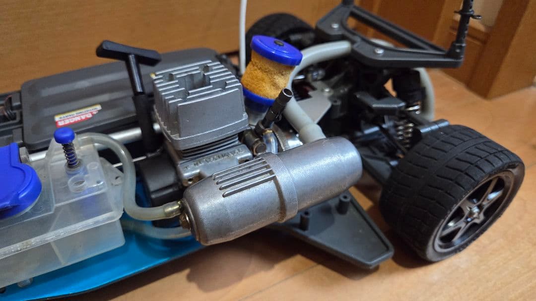 タミヤ ラジコン エンジンカー TGX エンジン始動調整済み プロポ メカ付