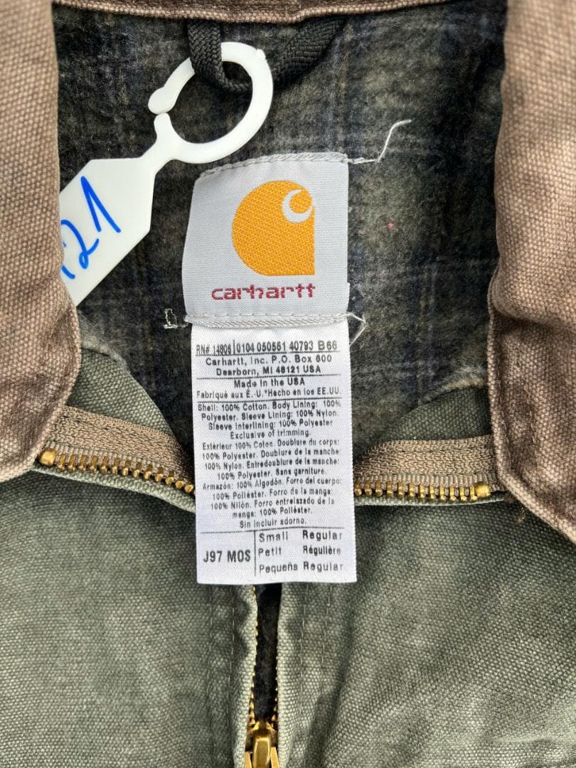 M21 USA製 Carhartt デトロイトジャケット J97 MOS S