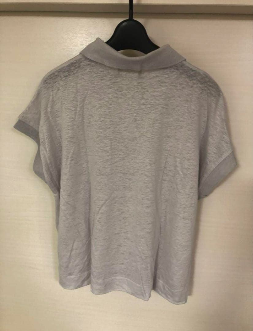 マーガレットハウエル LINEN JERSEY POLO Ⅱ