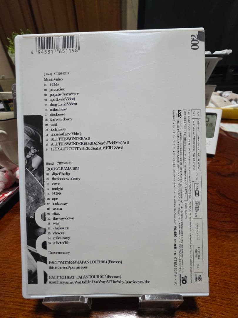 002 / FACT（DVD 2枚組）