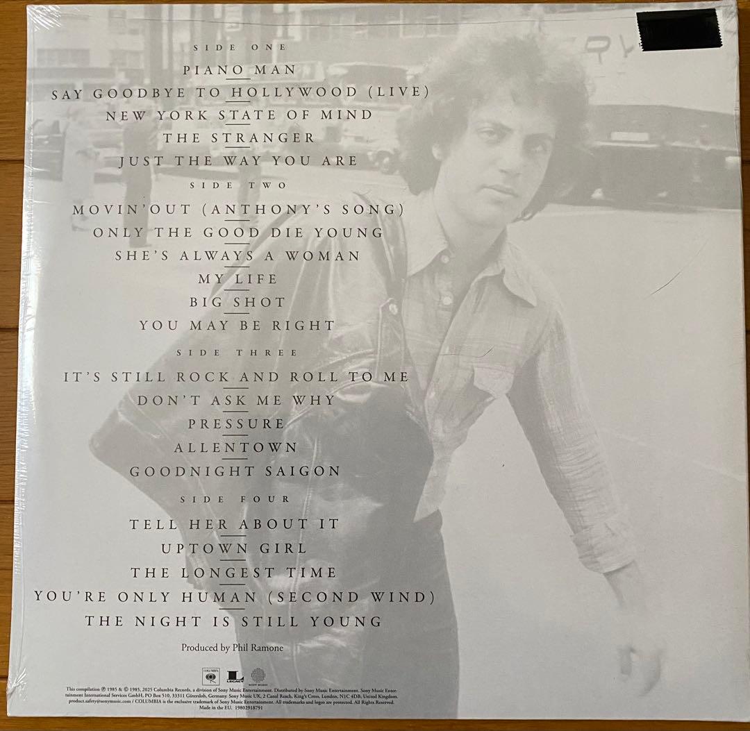 名盤！ビリー・ジョエル / ビリー・ザ・ベスト「レコード」輸入盤　新品未開封