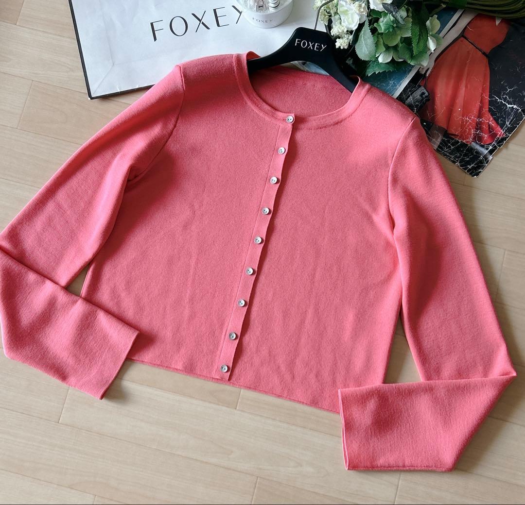 極美品！FOXEY グレースウールエブリディカーディガン 40 Rene