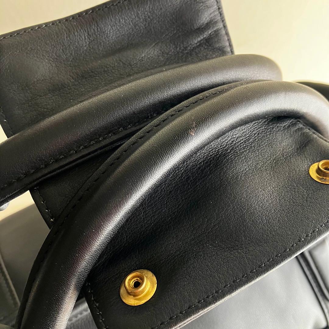 バッグ Vintage Coach Cabin Bag Small Black