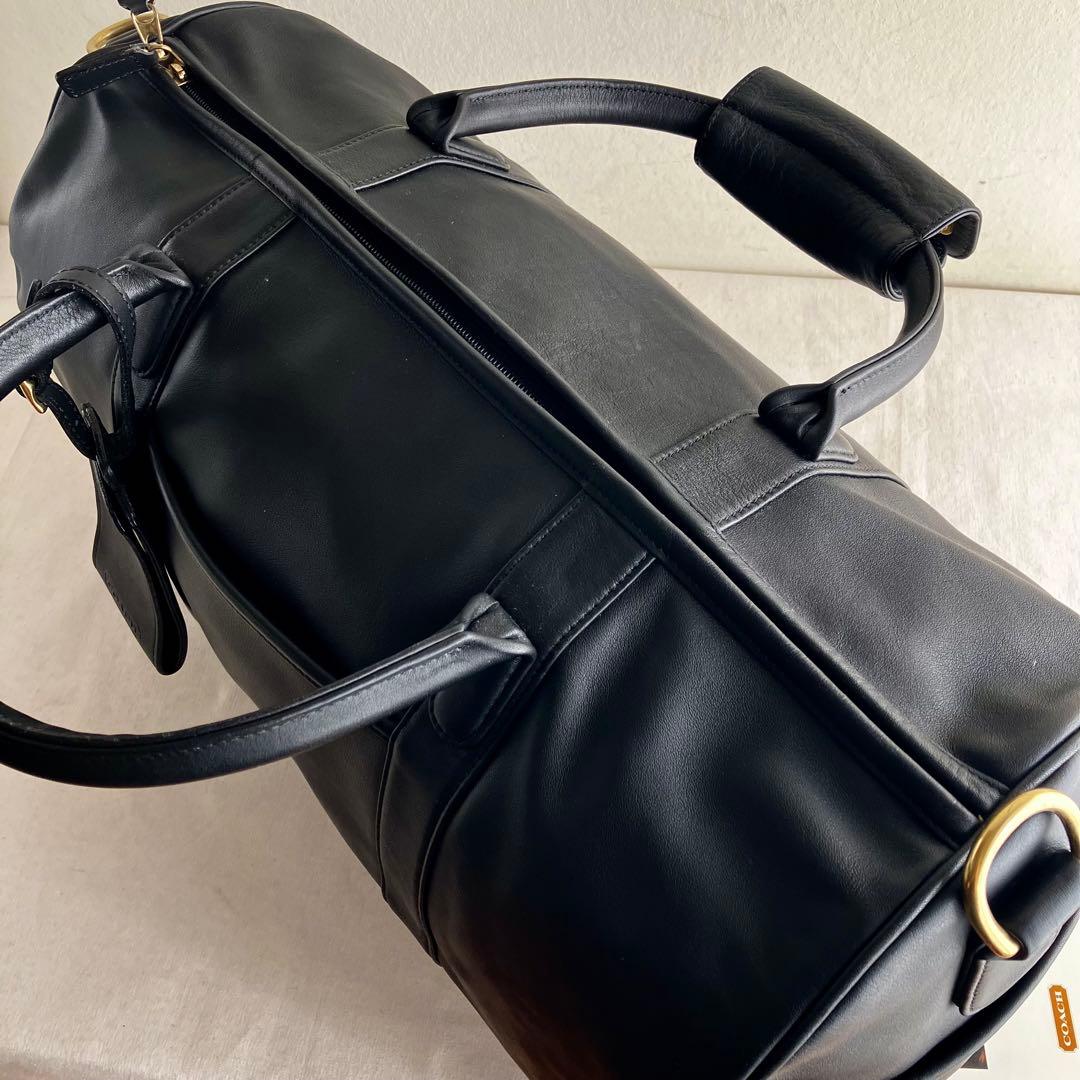 バッグ Vintage Coach Cabin Bag Small Black