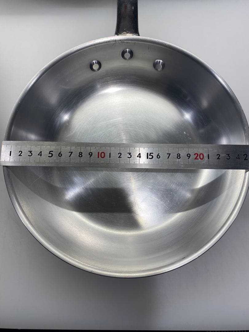 ステンレス製 24cm フライパン 2個セット