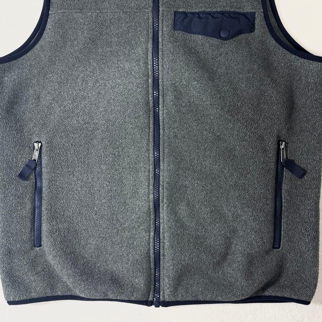 美品 patagonia シンチラ フリース ベスト グレー 25500FA16
