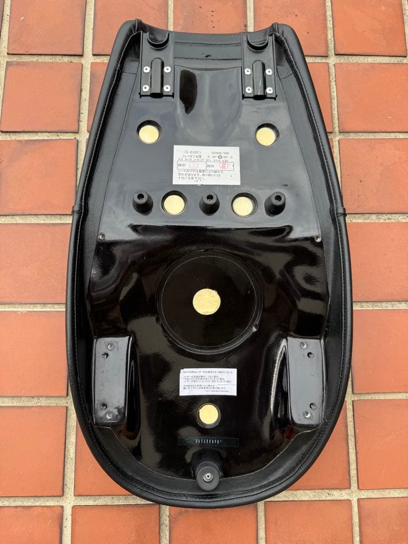 K＆H ショートダブル厚型B ステッチ SR500 SR400 中古
