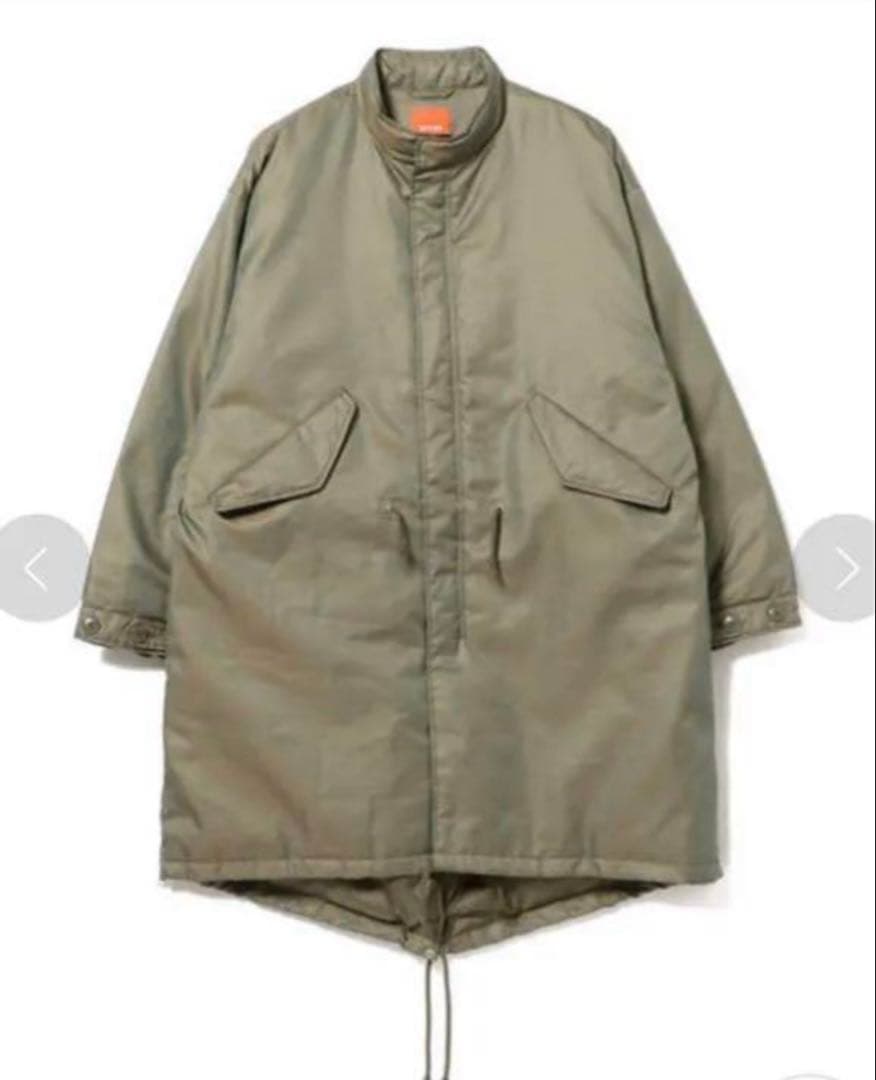 ビームス BEAMS ダウン　モッズコート