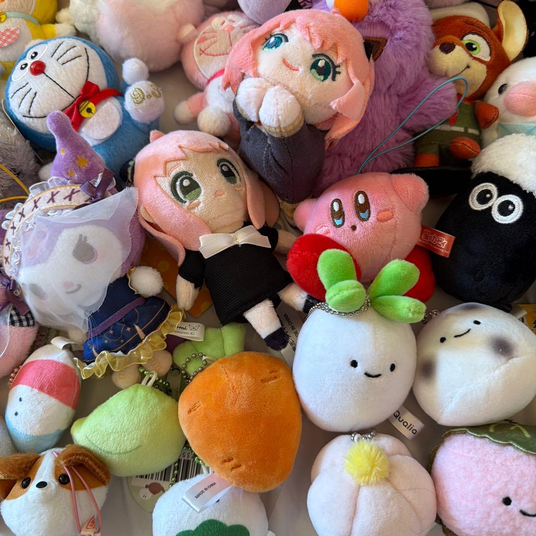 ぬいぐるみ　マスコット　まとめ売り　70個以上