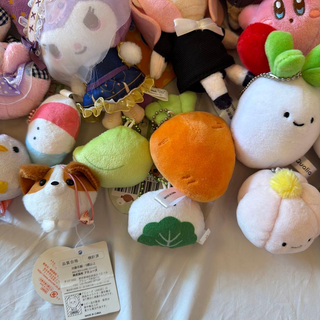 ぬいぐるみ　マスコット　まとめ売り　70個以上