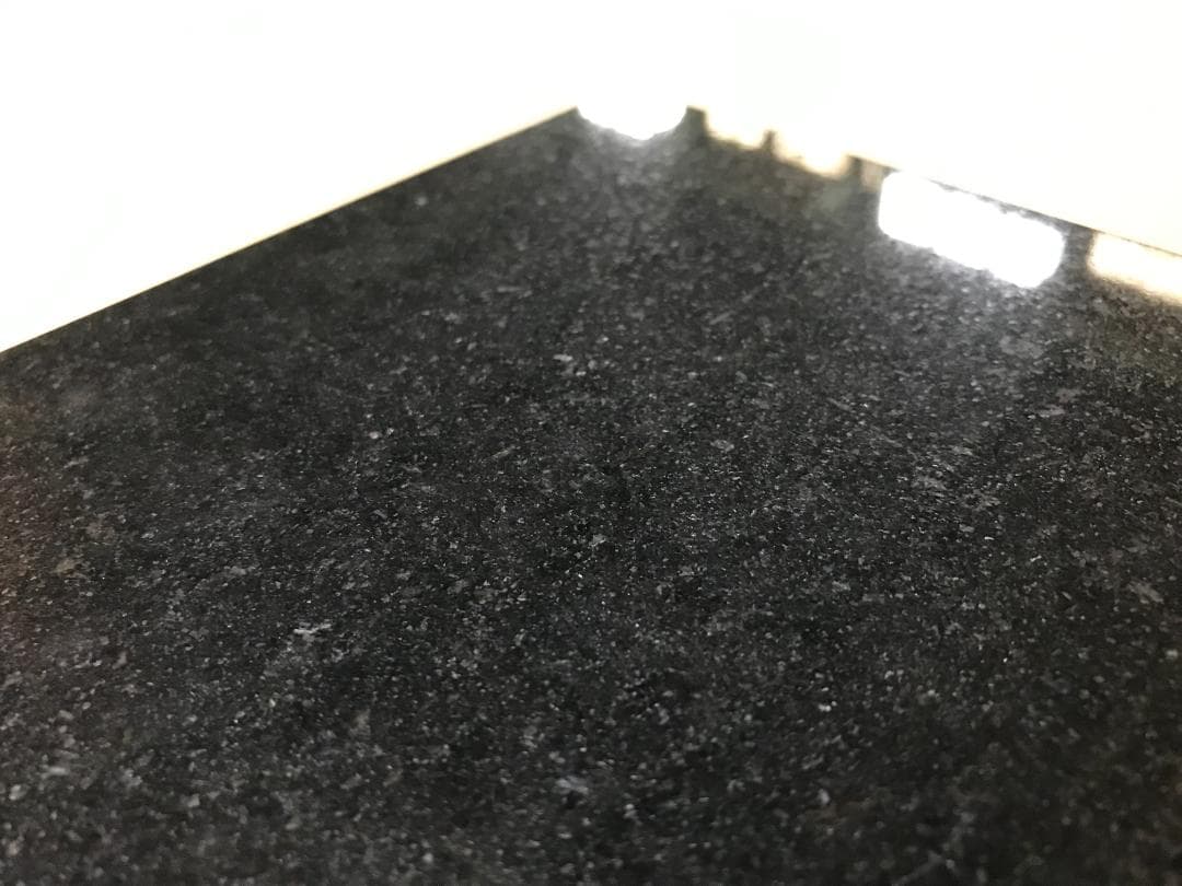 高級 天然黒御影石 オーディオボード●230×140×50●5面磨き　送料無料